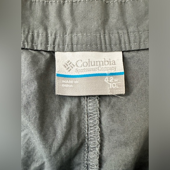 Columbia‎ Men's Washed Out™ Shorts Size 42 Regular 10” Inseam NWT Gray Chino - Picture 6 of 8